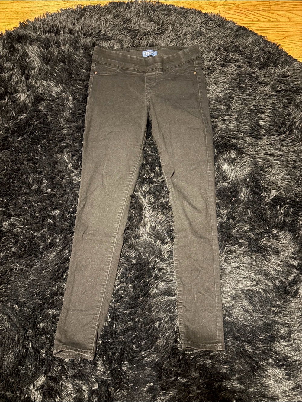 Old Navy Rockstar MidRise Women's Pull On Skinny Jeans — Black